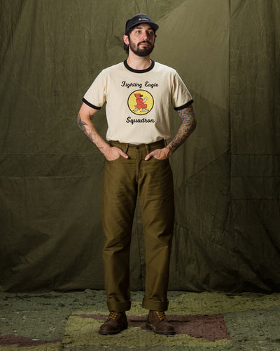 Indigofera Kirk Straight Fit - Bedford Dark Olive - Standard & Strange