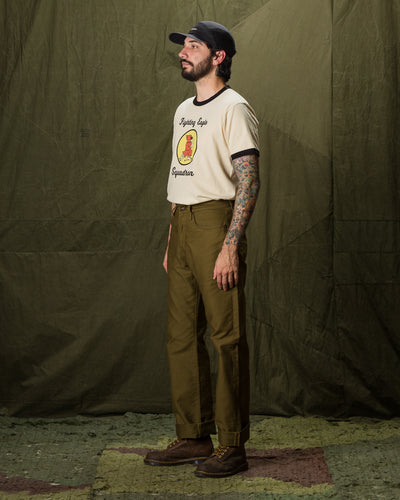 Indigofera Kirk Straight Fit - Bedford Dark Olive - Standard & Strange