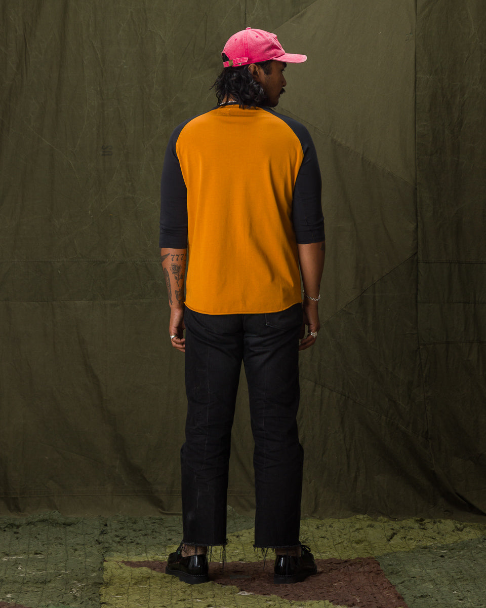 Indigofera Leon Raglan Tee Orange / Marshall Standard & Strange