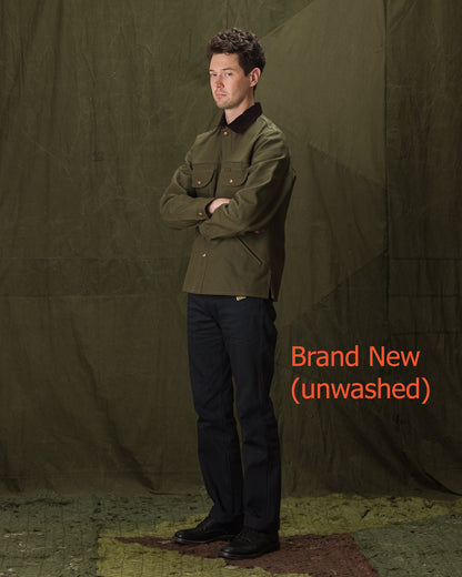 Indigofera Swearengen Pant - Grey/Black Hickory Stripe - Standard & Strange