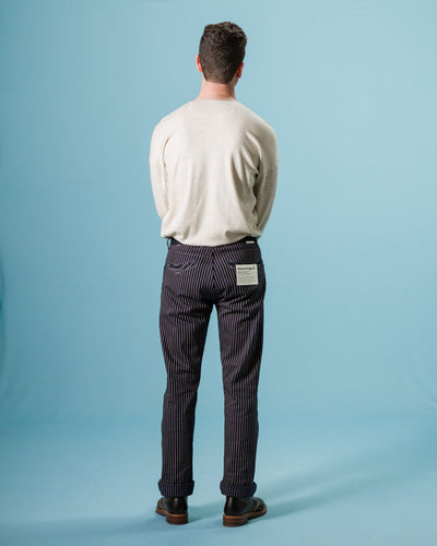 Indigofera Swearengen Pant - Single Stripe Indigo - Standard & Strange