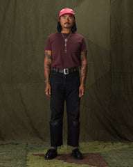 Indigofera Wilson Pocket Tee - Crimson Dusk - Standard & Strange