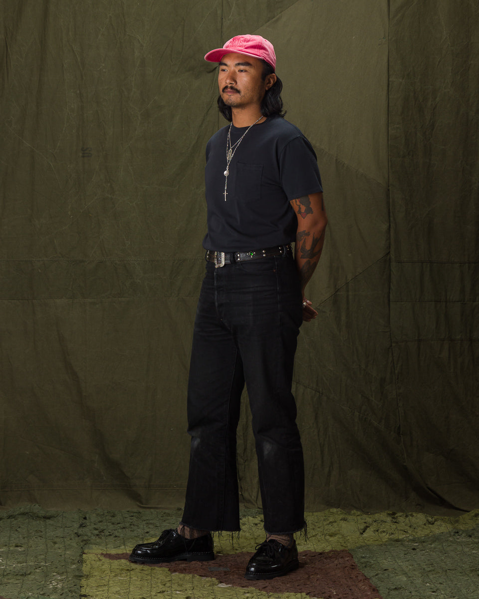 Indigofera Wilson Pocket Tee - Marshall Black - Standard & Strange
