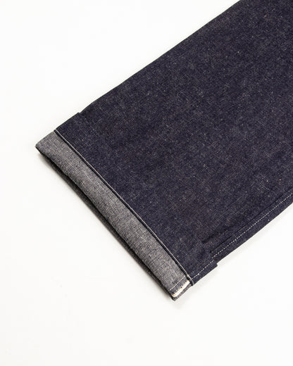 John Gluckow 1910s Netmaker's Trousers - Indigo (Rinsed) - Standard & Strange