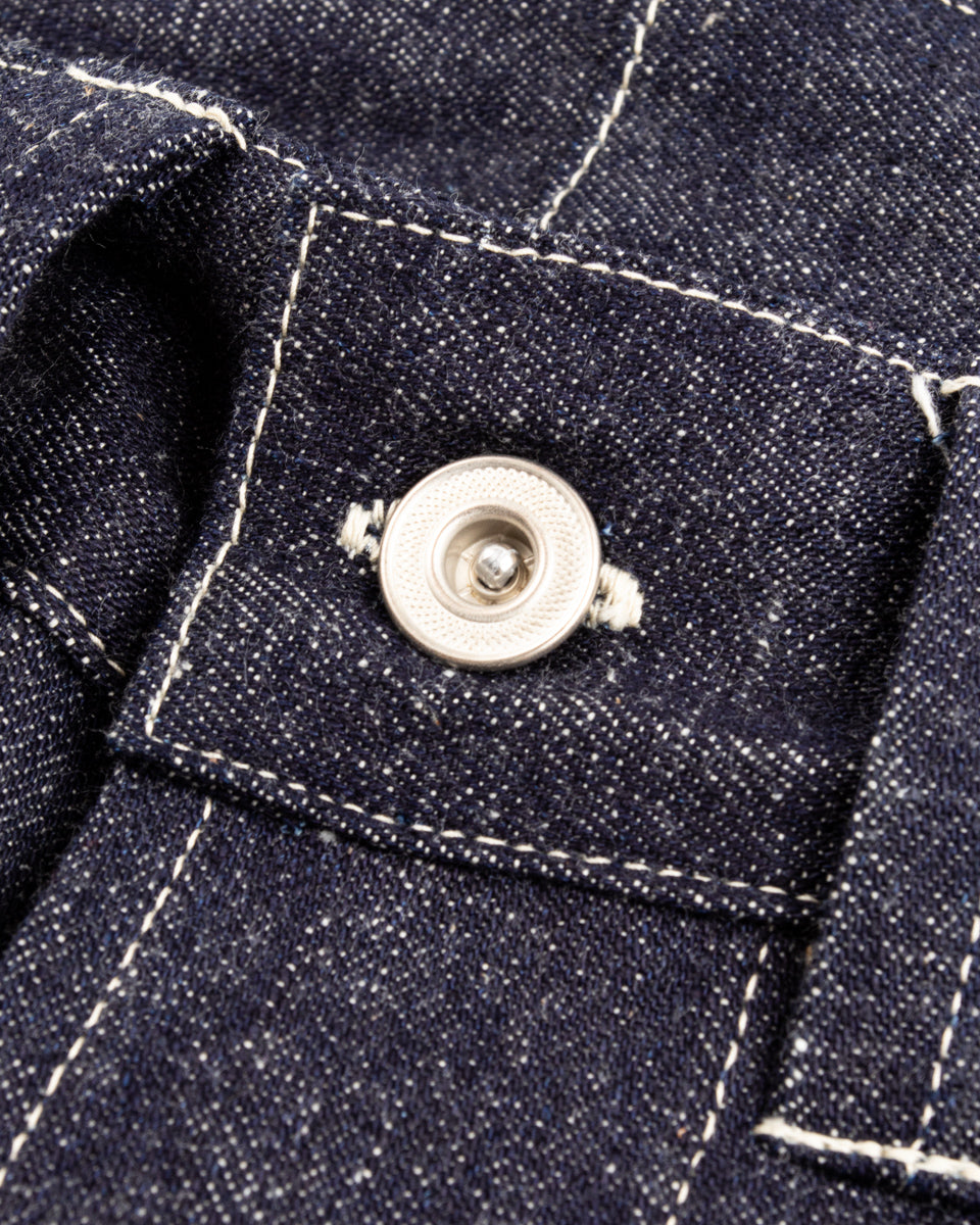 John Gluckow 1910s Netmaker's Trousers - Indigo (Rinsed) - Standard & Strange