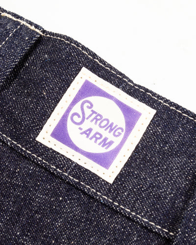 John Gluckow 1910s Netmaker's Trousers - Indigo (Rinsed) - Standard & Strange