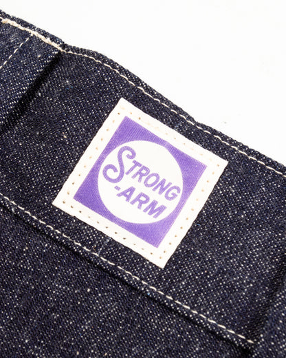 John Gluckow 1910s Netmaker's Trousers - Indigo (Rinsed) - Standard & Strange