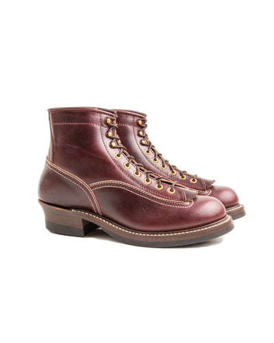 John Lofgren Donkey Puncher Boots - Burgundy CXL - Standard & Strange