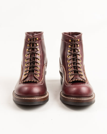 John Lofgren Donkey Puncher Boots - Burgundy CXL - Standard & Strange