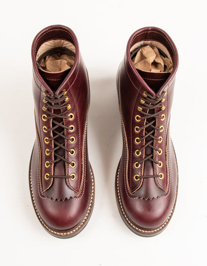 John Lofgren Donkey Puncher Boots - Burgundy CXL - Standard & Strange