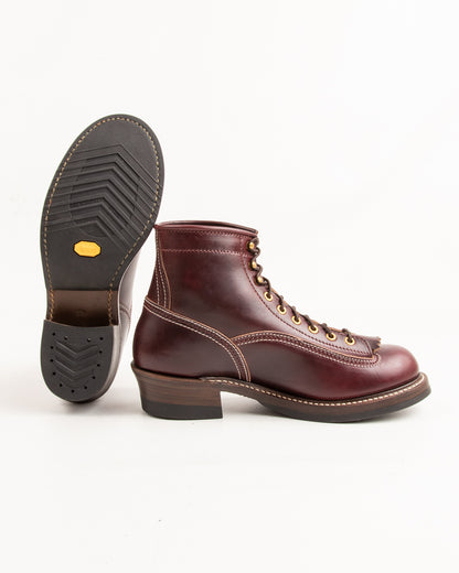 John Lofgren Donkey Puncher Boots - Burgundy CXL - Standard & Strange