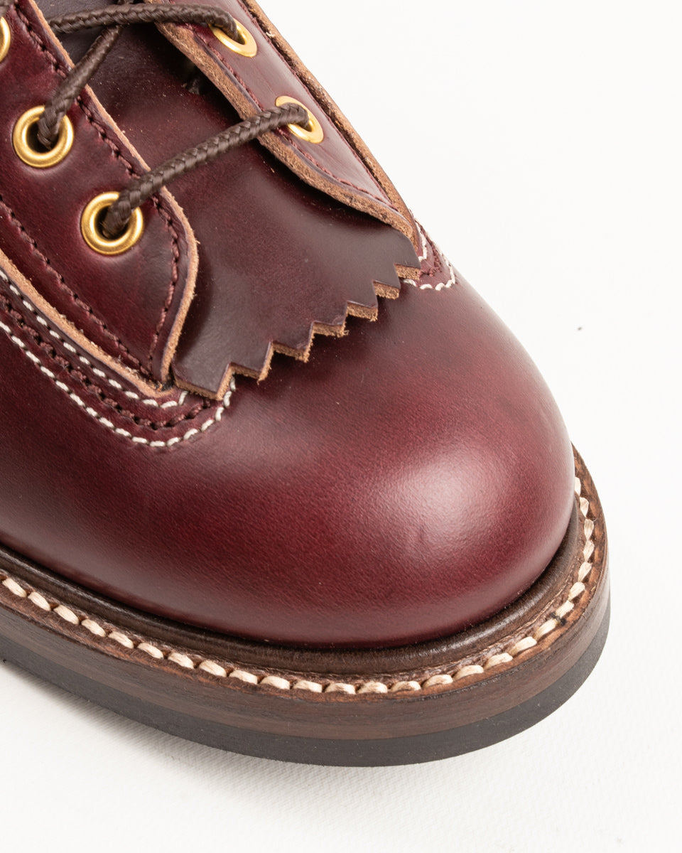John Lofgren Donkey Puncher Boots Burgundy CXL Standard & Strange