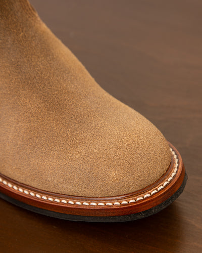 John Lofgren Duke Roper Boots - Natural CXL Roughout - Standard & Strange