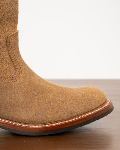 John Lofgren Duke Roper Boots - Natural CXL Roughout - Standard & Strange