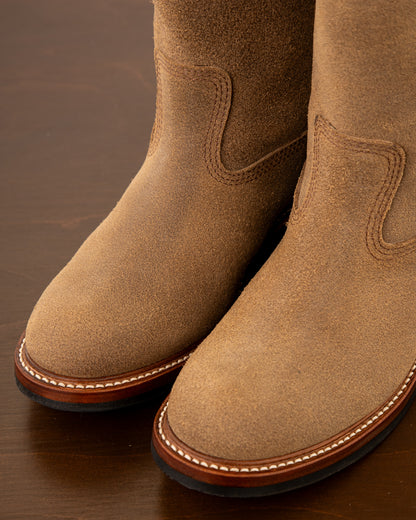 John Lofgren Duke Roper Boots - Natural CXL Roughout - Standard & Strange