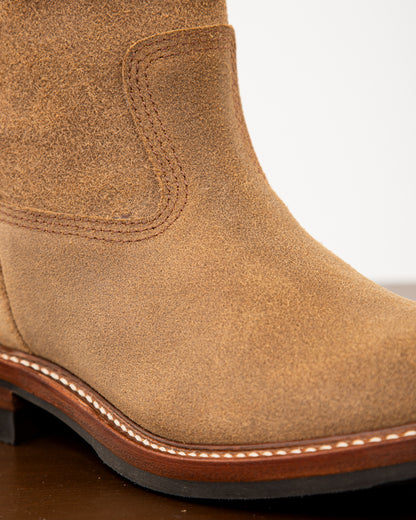 John Lofgren Duke Roper Boots - Natural CXL Roughout - Standard & Strange