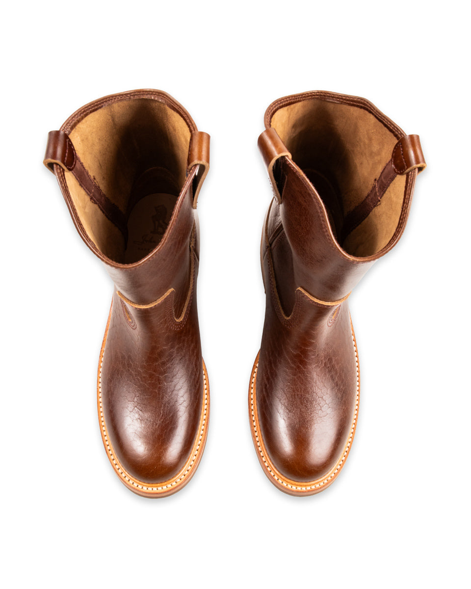 John Lofgren Duke Roper Boots - Timber Horsebutt – Standard