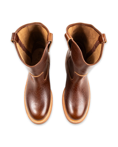 John Lofgren Duke Roper Boots - Timber Horsebutt - Standard & Strange