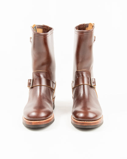 John Lofgren Wabash Engineer Boots - Dark Brown Shinki Horsebutt - Standard & Strange