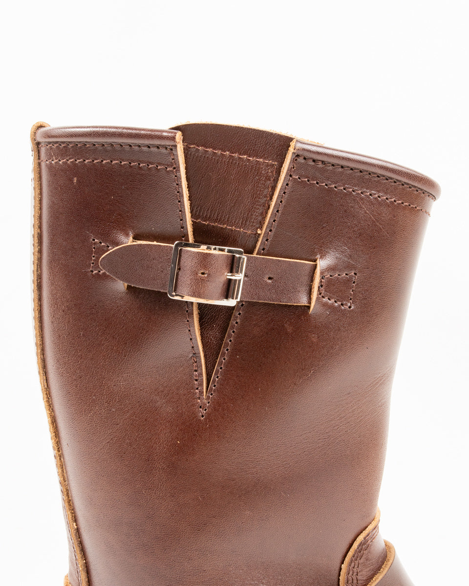 John Lofgren Wabash Engineer Boots - Dark Brown Shinki Horsebutt - Standard & Strange