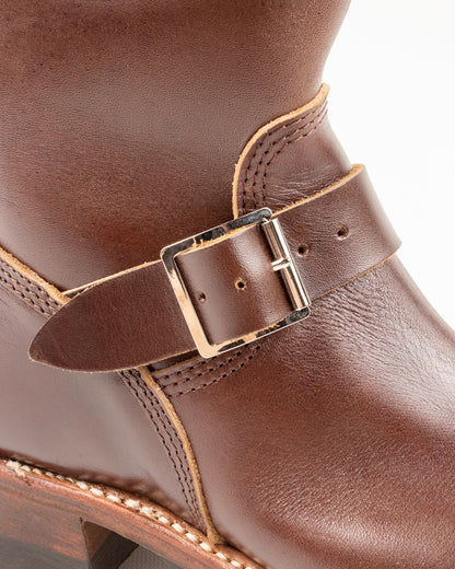 John Lofgren Wabash Engineer Boots - Dark Brown Shinki Horsebutt - Standard & Strange