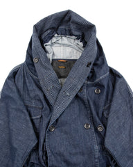 Kapital 10 oz Denim RING Coat - IDG - Standard & Strange