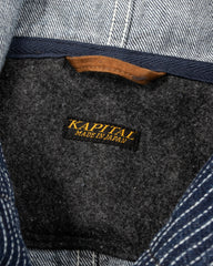 Kapital 10 oz Denim RING Coat - IDG - Standard & Strange