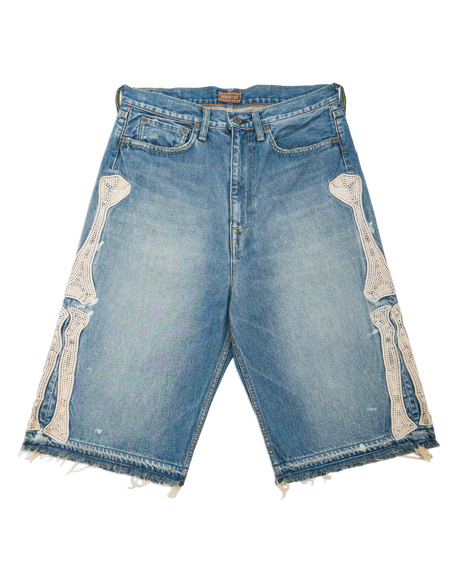 Kapital 14oz Denim 5P Shorts (BONE) - PRO – Standard & Strange