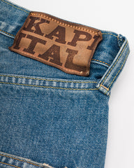 Kapital 14oz Denim 5P Shorts (BONE) - PRO - Standard & Strange