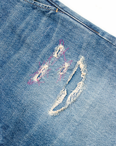 Kapital 14oz Denim PORT Baggy Pants (HIPPIE-Champetre Remake) - PRO - Standard & Strange