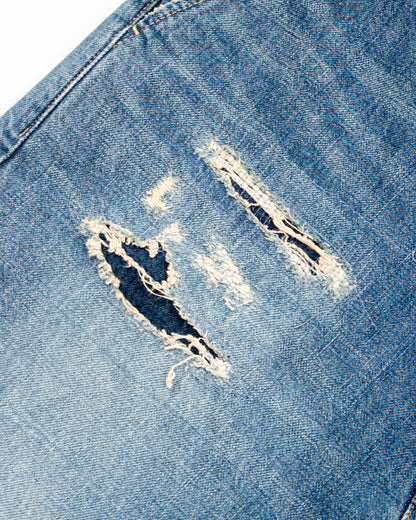 Kapital 14oz Denim PORT Baggy Pants (HIPPIE-Champetre Remake) - PRO - Standard & Strange