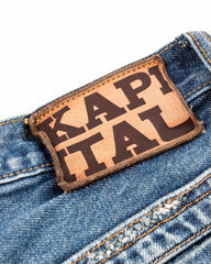 Kapital 14oz Denim PORT Baggy Pants (HIPPIE-Champetre Remake) - PRO - Standard & Strange