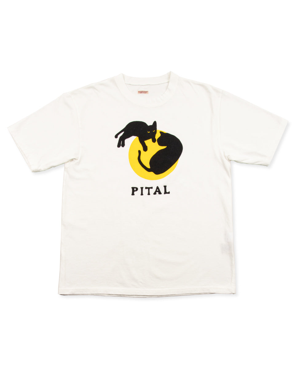 Kapital 20/- Jersey Crew T (CATPITAL) - White - Standard & Strange