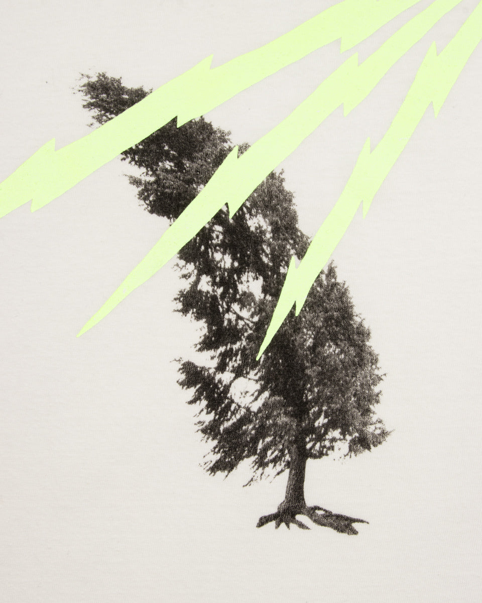 Kapital 20/-Jersey Crew T (THUNDER & CONIFER) - White – Standard