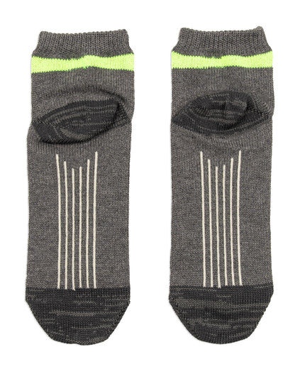 Kapital 84 Yarns Ortega Ankle Socks - Charcoal - Standard & Strange