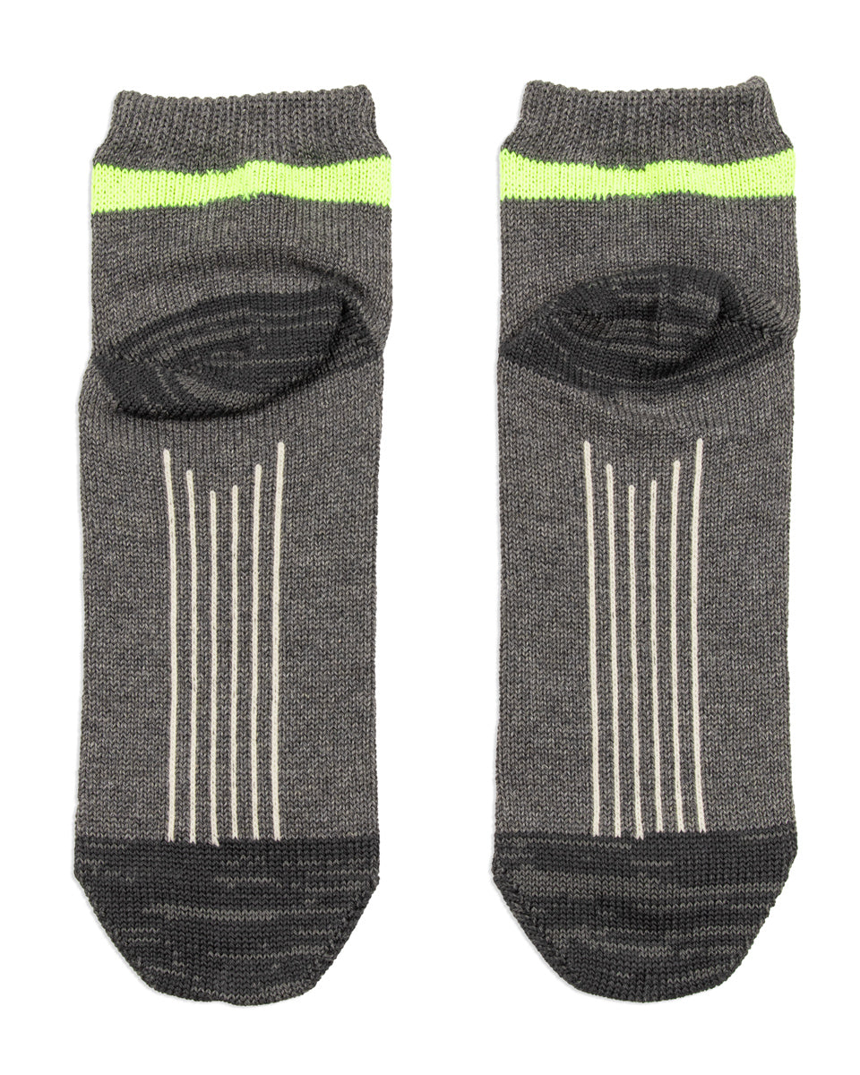 Kapital 84 Yarns Ortega Ankle Socks - Charcoal - Standard & Strange