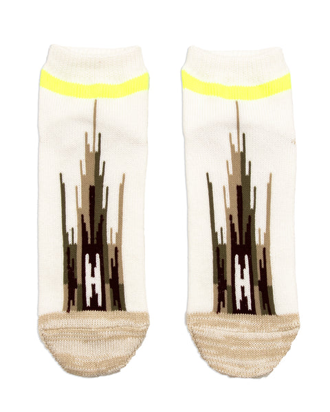 Kapital 84 Yarns Ortega Ankle Socks - White - Standard & Strange