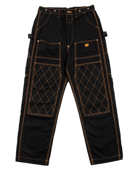 Kapital Light Canvas LUMBER Pants - Black - Standard & Strange