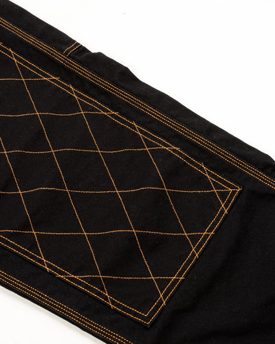 Kapital Light Canvas LUMBER Pants - Black - Standard & Strange