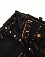 Kapital Light Canvas LUMBER Pants - Black - Standard & Strange