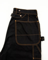 Kapital Light Canvas LUMBER Pants - Black - Standard & Strange