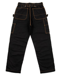 Kapital Light Canvas LUMBER Pants - Black - Standard & Strange