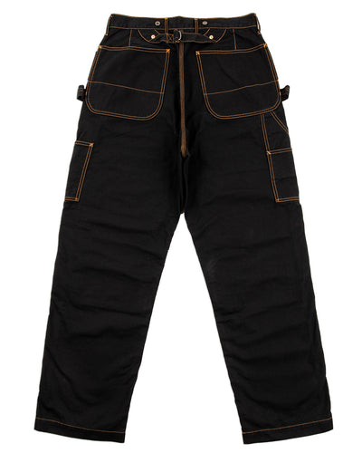 Kapital Light Canvas LUMBER Pants - Black - Standard & Strange