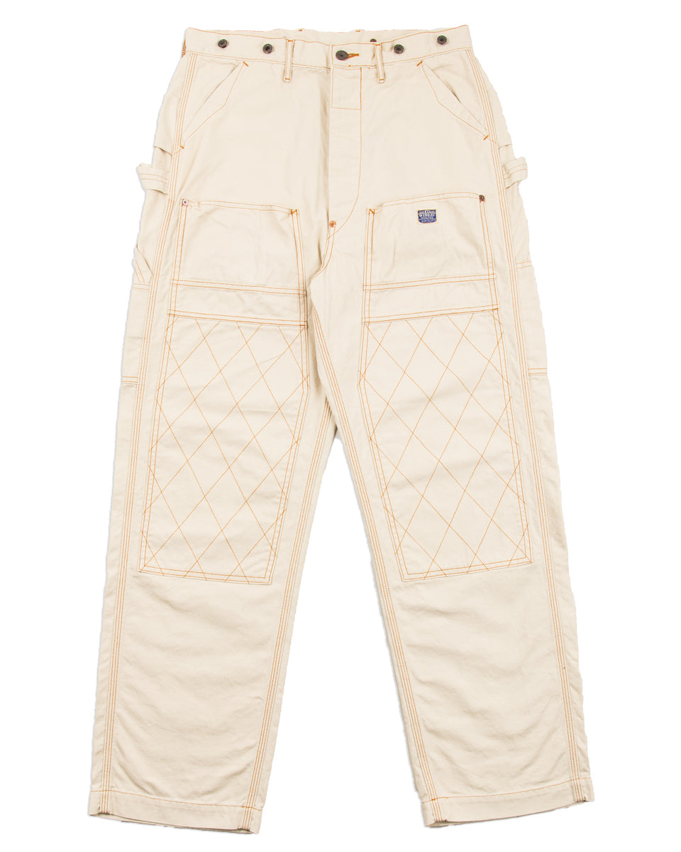 Kapital Light Canvas LUMBER Pants - Ecru - Standard & Strange