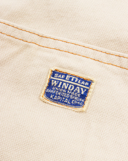 Kapital Light Canvas LUMBER Pants - Ecru - Standard & Strange