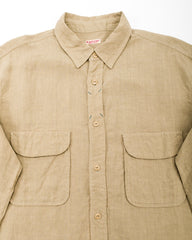 Kapital Linen Clip Shirt - Beige 3 - Standard & Strange