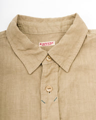 Kapital Linen Clip Shirt - Beige 3 - Standard & Strange