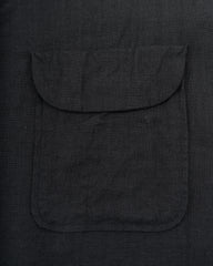 Kapital Linen Clip Shirt - Black - Standard & Strange