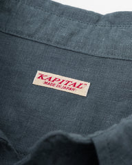 Kapital Linen Clip Shirt - Blue/Gray - Standard & Strange