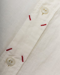 Kapital Linen Clip Shirt - White - Standard & Strange